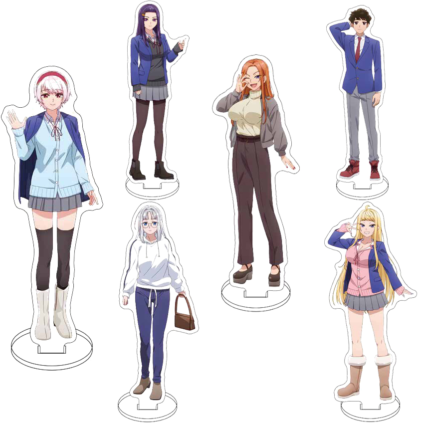 Anime Merchandise Collection - 16 cm Akrilik Figür Standı, Anime,