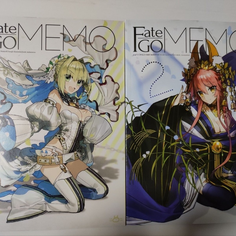 2 kitap Fate GO MEMO 1 2 Sanat - Fate Anime Merchandise incelemesi ve fiyatı